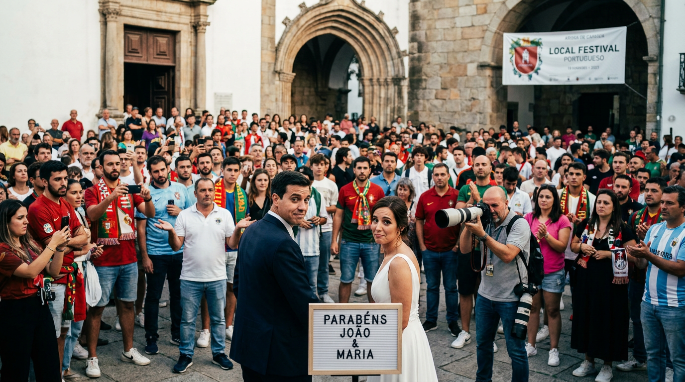 Hundreds Attend Ronaldo’s Wedding. Ronaldo Does Not
